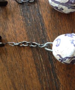 Esschert Design USA Aged Ceramic Tablecloth Weights, Set of 4 9 81OgybTODBL