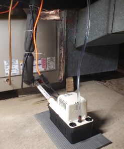 Little Giant VCMA-15ULST 115 Volt, 65 GPH, 1/50 HP Automatic Condensate Removal Pump with Safety Switch and Tubing, Black/White, 554415 Includes Safety Switch/Tubing 56 81Oi6F4zfuL