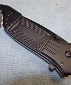 TAC Force Spring Assisted Opening Tactical Rescue Folding Knife Pocket (Black) 49 81OiLeW0BYL
