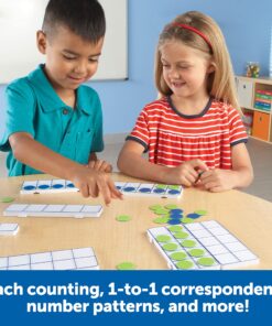 Learning Resources Connecting Ten-Frame Trays, 165 Pieces 15 81OiMe7hS7L