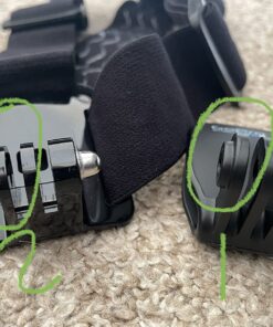 GoPro Head Strap with QuickClip - Official GoPro Mount,Black Headstrap Mount + Quick Clip 20 81OigZUpUmL