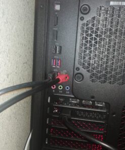 OMEN by HP Gaming Desktop Computer, Intel Core i7-9700K Processor, NVIDIA GeForce RTX 2080 Ti 11 GB, HyperX 16 GB RAM, 2 TB hard drive, 512 GB SSD, Windows 10 Home (880-191, Black) i7-9700K Processor | RTX 2080 Ti 11GB 33 81Okmn9K41L