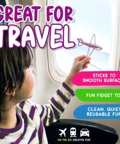 Wikki Stix Doodler, Fidget Toy Plus Arts & Crafts for Kids; Non-Toxic Waxed Yarn, Reusable Hands-on Fun! 6-inch Assorted Colors; 24-Pack. 22 81OlrFhfToL 1