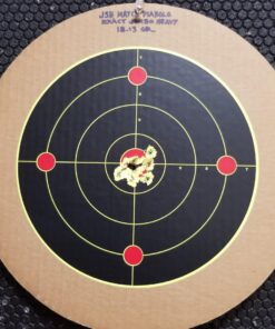 Splatterburst Targets - 8 inch Stick & Splatter Self Adhesive Shooting Targets - Gun - Rifle - Pistol - Airsoft - BB Gun - Pellet Gun - Air Rifle - Made in USA 100 pack 27 81OmsyRbJ7L