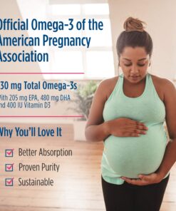 Nordic Naturals Prenatal DHA, Strawberry - 90 Soft Gels - 830 mg Omega-3 + 400 IU Vitamin D3 - Supports Brain Development in Babies During Pregnancy & Lactation - Non-GMO - 45 Servings 90 Count (Pack of 1) 13 81OoLFOQEL
