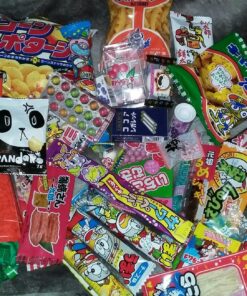 Assorted Japanese Junk Food Snack "Dagashi" Economical 34 Packs of 27 Types Assorted 34 Piece Set 54 81OpNQgpBxL