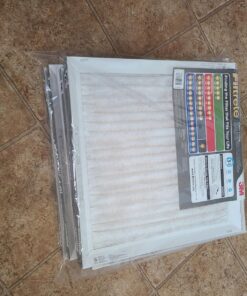 Filtrete 20x20x1 Air Filter, MPR 300, MERV 5, Clean Living Basic Dust 3-Month Pleated 1-Inch Air Filters, 6 Filters 45 81OpsvXa7sL