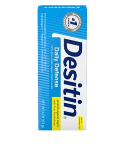 Desitin Daily Defense Baby Diaper Rash Cream with Zinc Oxide to Treat, Relieve & Prevent diaper rash, Hypoallergenic, Dye-, Phthalate- & Paraben-Free, 4 oz 4 Ounce (Pack of 1) 30 81OqG3Ud9L