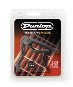 Alternative view of Jim Dunlop Curved, Black Guitar Capo