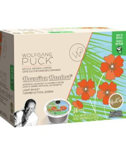 Wolfgang Puck Coffee Single Serve Capsules, Compatible with Keurig K-Cup Brewers, Hawaiian Hazelnut, 24 Count 12 81Os7fdzkjL