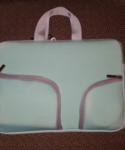 HESTECH Chromebook Case,11.6-12.3 Laptop Sleeve Neoprene Computer Handbag Protective Cover for 13 inch MacBook Air/Pro M2/M1 Acer R11/Spin 311/HP Stream/Samsung/Surface /7+/6/5/4/3/Go 12.4" Mint Green 11.6"-12.5-12.9 Inch Hot Teal 43 81OuCMCT8WL