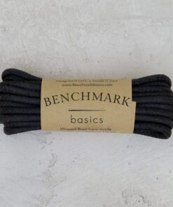 Benchmark Waxed 100% Kevlar Boot Laces - Made in USA - Heavy Duty Shoe Laces for Work or Hiking - 45", 54”, 63”, 72" or 81" 54 Inches Black 15 81Ouq6mmVzL