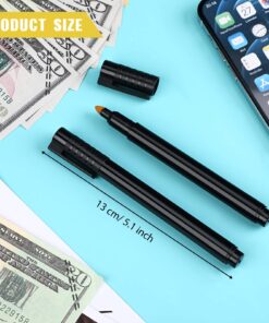 Counterfeit Bill Detector Pen Money Checker Bill Money Detector Marker Pen for Cash Currency Note (20 Pieces) 20 13 81OwIIvsOVL