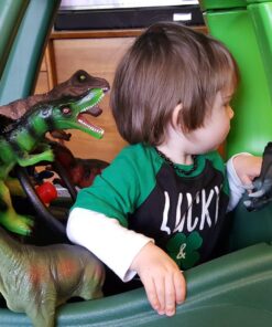 Boley 5 Piece Jumbo Dinosaur Set - Kids, Children, Toddlers Highly Detailed, Realistic Toy Set for Dinosaur Lovers - Perfect for Party Favors, Birthday Gifts, and More 5 Dino Set 74 81Ox1Zq1rbL