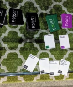 Exist The Hilarious Party Card Game That's Trying to Kill You Group Game Nights and Parties, Pre Game Icebreaker 22 81OxbQGkvmL