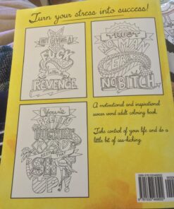 Make Life Your Bitch: A motivational & inspirational adult coloring book: Turn your stress into success and color fun typography! 30 81OxnMjRdkL