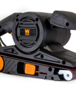 WEN 6321 7-Amp 3 in. x 21 in. Corded Belt Sander with Dust Bag , Black 21 in. Corded + Single Speed 19 81Oz2cIT2mL