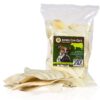 PET MAGASIN Rawhide Alternative Natural Jumbo Cow Ears 12-Pack Dog Treats Super Chew Long-Lasting, Made in Registered Facility 45 81OzLUGegHL