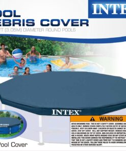 Intex 10' ft Round Diameter Swimming Pool Debris Cover 19 81P0Wa5hdyL