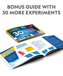 NATIONAL GEOGRAPHIC Science Magic Kit – Science Kit for Kids with 50 Unique Experiments and Magic Tricks, Chemistry Set and STEM Project, A Great Gift for Boys and Girls (Amazon Exclusive) Mega Science Magic 40 81P1HolBzlL