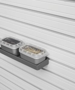 Rubbermaid FastTrack Garage Wall Bench Blox Bins, for use with FastTrack Wall Panel System (2-Pack) (1960416) 5 81P2aylLoIL