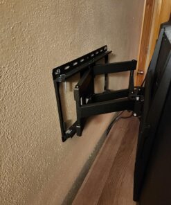 Mounting Dream TV Wall Mount for 32-65 Inch TV, TV Mount with Swivel and Tilt, Full Motion TV Bracket with Articulating Dual Arms, Fits 16inch Studs, Max VESA 400X400 mm, 99lbs, MD2380 37 81P3X89ymeL