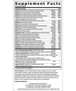 New Chapter Women’s Multivitamin + Immune Support – Every Woman’s One Daily, Fermented with Whole Foods & Probiotics + Iron + B Vitamins + Organic Non-GMO Ingredients - 24 Count (Packaging May Vary) 25 81P401zTddL