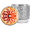 Beasea 6" 50 Pack Pie Tin Disposable Tart Pans Mini Pie Pans Aluminum Foil Tins Plates Baking Foil Pans for Pizza Pies Quiche Silver 50 pcs 61 81P4HFOwPuL