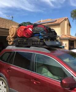 Grizzly Gear Automotive Large Bungee Cargo Net w 16 Durable Hooks - 7" Mesh Elastic Stretches to 7.5' x 5' - Compatible w All Pickup Truck Beds & Trailers - Heavy Duty, Weatherproof -Storage Made Easy Black 33 81P5rxDo1BL