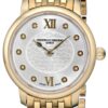Frederique Constant Women's FC-200WHDS5B Slim Line Yellow Goldtone Stainless Steel Watch 9 81P5s5Uc2EL