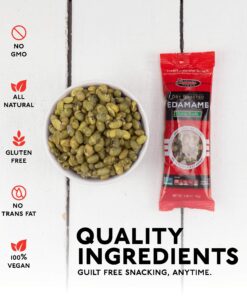 Seapoint Farms Dry Roasted Edamame, Sea Salt, Vegan, Gluten-Free, Kosher, and Non-GMO, Crunchy Snack for Healthy Snacking, 1.58 oz (Pack of 12) 1.58 Ounce (Pack of 12) 14 81P5xUsIk8L