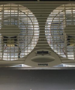Holmes Window Fan with Twin 6-Inch Reversible Airflow Blades, White 34 81P5xhAoBZL