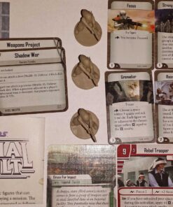 Star Wars Imperial Assault Board Game Rebel Troopers ALLY PACK - Epic Sci-Fi Miniatures Strategy Game for Kids and Adults, Ages 14+, 1-5 Players, 1-2 Hour Playtime, Made by Fantasy Flight Games 15 81P6QTaTO6L