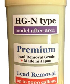 Japan Made HG-N Type Premium Grade Lead Removal Compatible Alkaline Water Filter (Not Compatible with Original HG Type Before 2010 Models)