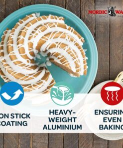 Nordic Ware Platinum Collection Heritage Bundt Pan Silver 23 81PAuuqL vL
