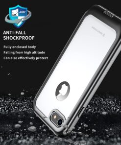 ImpactStrong iPhone 7/8 Case, Ultra Protective Case with Built-in Clear Screen Protector Full Body Cover for iPhone 7 2016 /iPhone 8 2017 (White) White 13 81PB3pYfveL