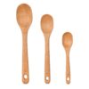 OXO Good Grips 3-Piece Wooden Spoon Set,Brown Spoons