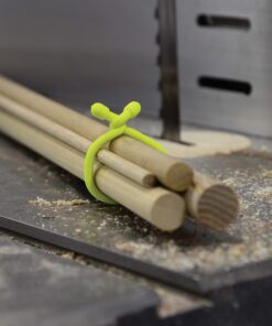 Nite Ize GTPP6-A1-R8 Gear Reusable Rubber Twist Tie ProPack (12-Pack, 6" - 12 Pack, Colors May Vary, 12 Count 20 81PCPkjR6bL