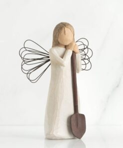Alternative view of Willow Tree Angel of The Garden, Bringing Forth a Garden of Love and Beauty, Gift to Celebrate Friendships, People with Green Thumbs, Sculpted Hand-Painted Angel Figurine