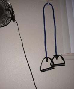 SPRI Xertube Resistance Bands with Handles – All Exercise Cords Sold Separately with Home Gym Workout Fitness Door Anchor Attachment Option With Door Attachment Blue Heavy 15 81PENZQIY5L