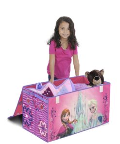 Idea Nuova Disney Frozen Collapsible Children’s Toy Storage Trunk, Durable with Lid 19 81PF6ayGroL