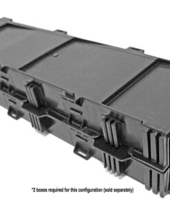 Portable Sluice Box for Gold Mining and Prospecting; Includes Miner's Moss, Hungarian Style riffles, and deep V riffles. Essential Tool for Gold panning Kits Sluice Box and Flare (Black) 20 81PFCRlRc2L