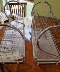 Better Chef DR-22, 22-Inch, Chrome Plated, S-Shaped, Rust-Resistant, 2-Tier Dishrack S-Shape 18 81PG8XJ3dL