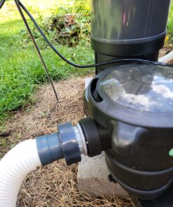 GAME 4560 40mm Hose to 1 1/2 Inch Inlet/Outlet, Adapter Conversion Kit (For Intex & Bestway Pools), 2 Count (Pack of 1) ,Grey 36 81PGF35 P1L