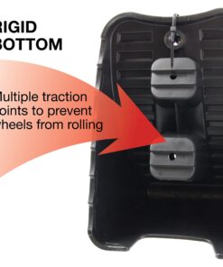 Hopkins FloTool 11930MI Heavy Duty Wheel Chock, (Pack of 2) 21 81PGxwcZqzL