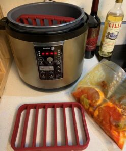 Norpro, Red Rectangle Silicone Roasting Rack, 1 EA 26 81PI9SWZcVL