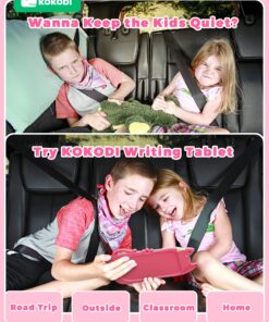 KOKODI Girl Toys, 3-7 Year Old Gifts, LCD Writing Tablet for Kids, Drawing Doodle Board Birthday Presents 3 4 5 6 7 Girls 8.5 inch Pink 24 81PIZZyAfzL
