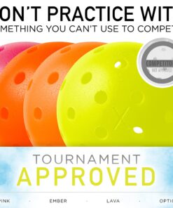 Franklin Sports Outdoor Pickleballs - X-40 Pickleball Balls - USA Pickleball (USAPA) Approved - Official US Open Ball - 3 Packs, 12 Packs, 36 Pickleball Buckets, 100 + 400 Bulk Packs of Pickleballs Optic Yellow 3 Pack 21 81PIfaR5 aL
