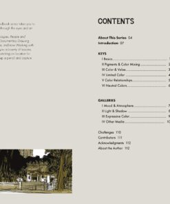 The Urban Sketching Handbook Working with Color: Techniques for Using Watercolor and Color Media on the Go (Volume 7) (Urban Sketching Handbooks, 7) 14 81PIieNAIXL