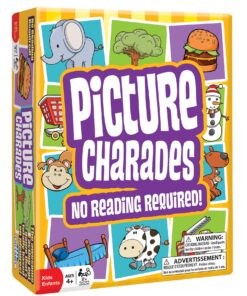 Alternative view of Outset Media Picture Charades for Kids - No Reading Required! - Contains 4 Deck, 192 Cards Total - Ages 4+